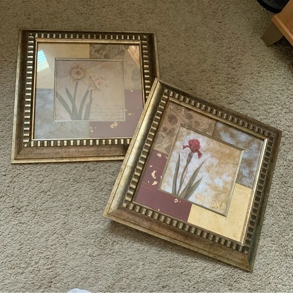 Kimberly Baker “Seasons” framed wall art set